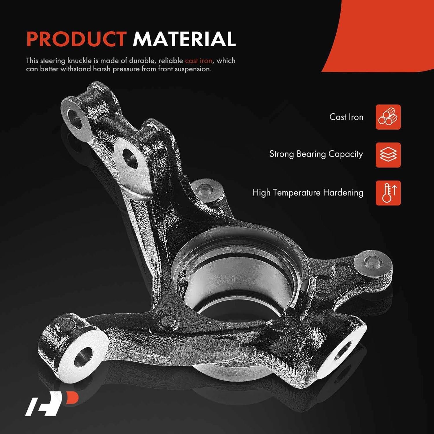 Maza de Dirección Delantera A-Premium Lado Izquierdo Toyota Prius C, Yaris, Scion