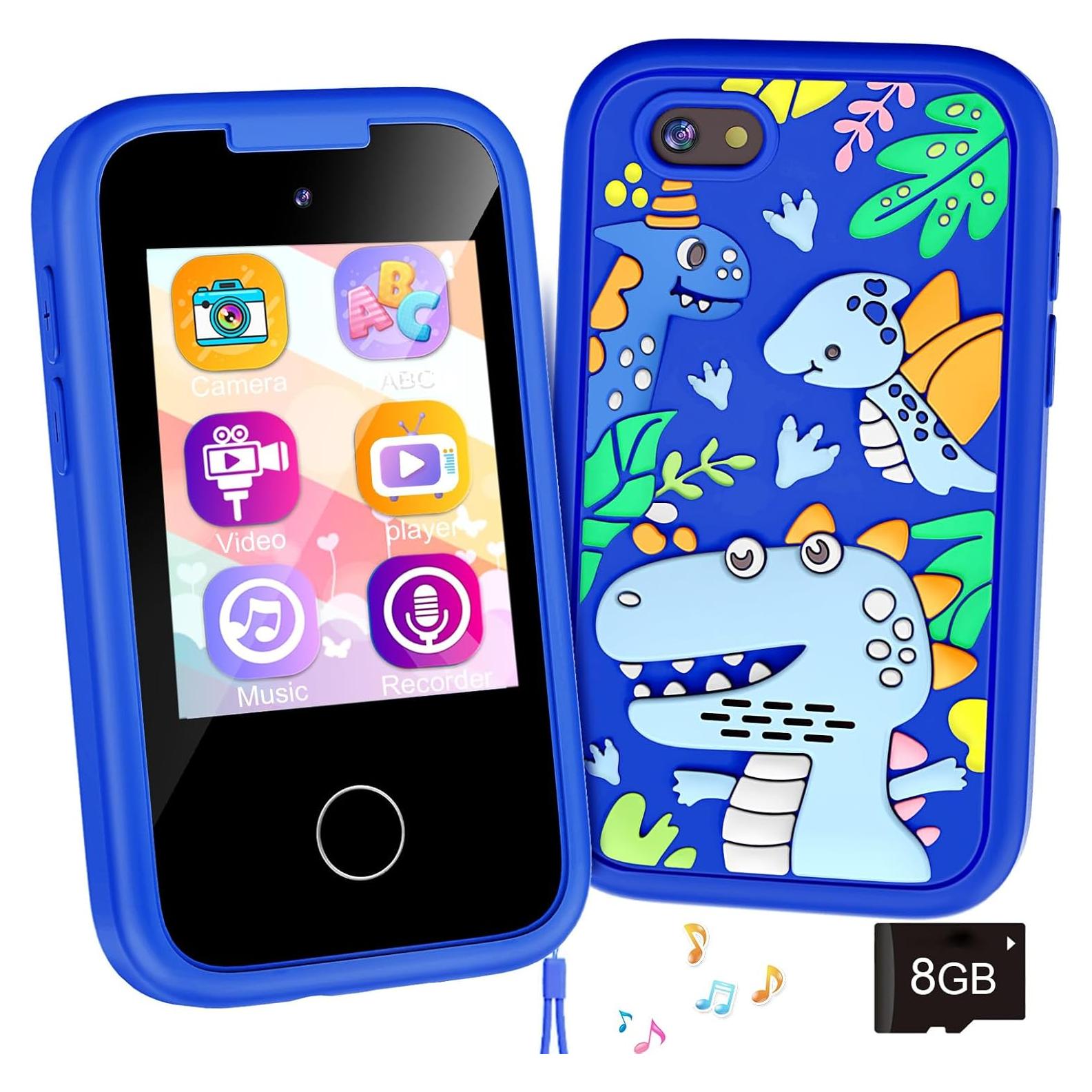 Teléfono Juguete Inteligente WEOLULI Azul 3-10 Años