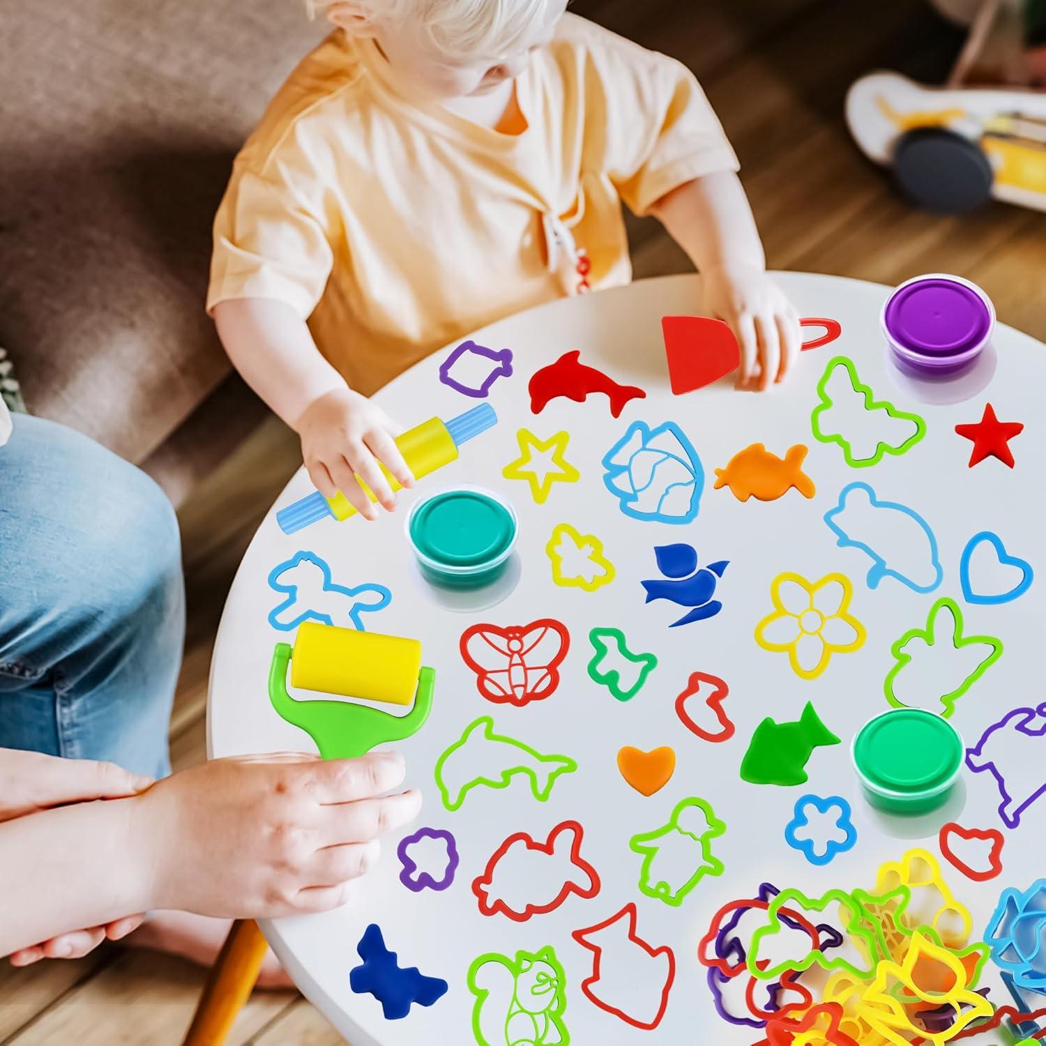 Kit de Herramientas de Masa LanMa 43 Piezas Animales