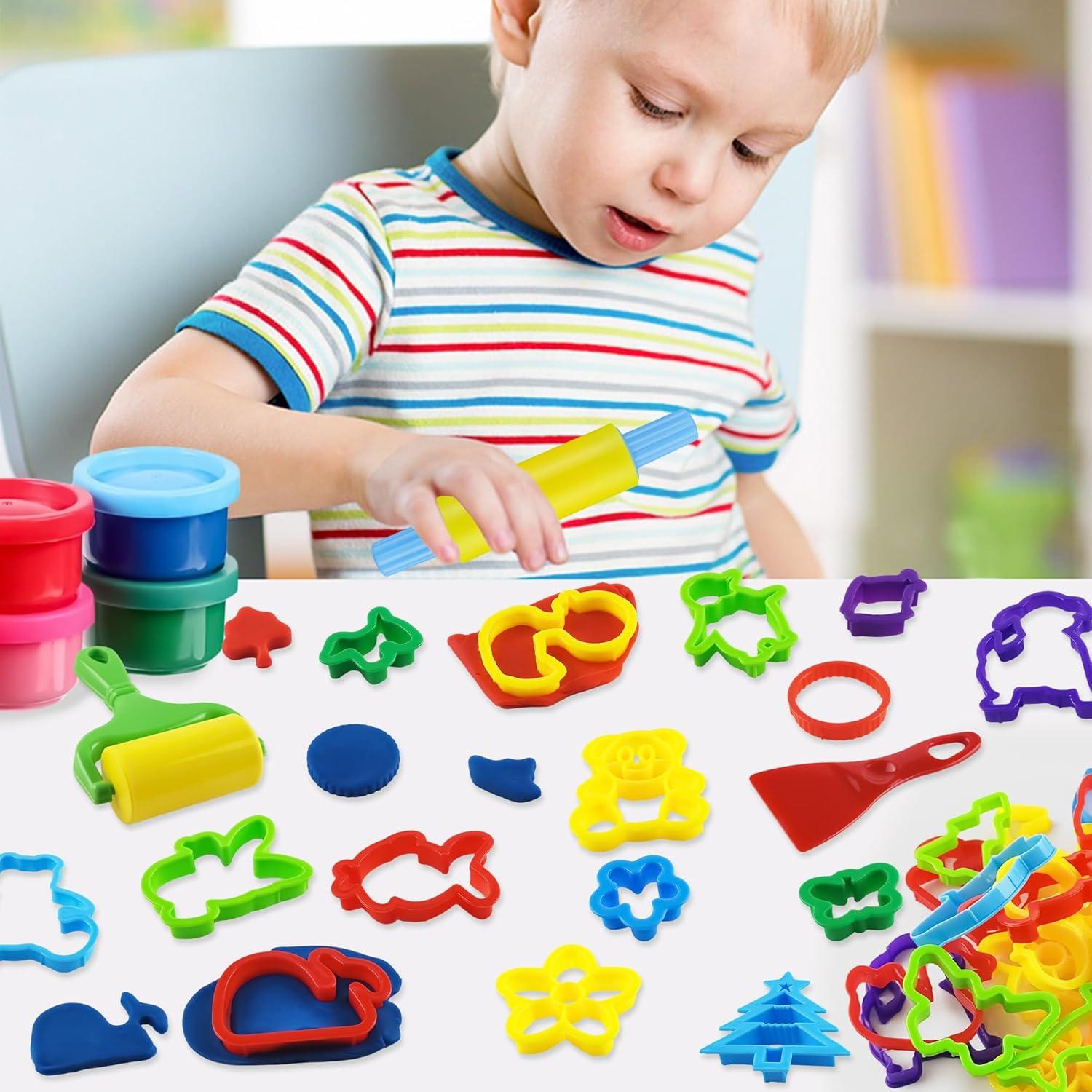 Kit de Herramientas de Masa LanMa 43 Piezas Animales