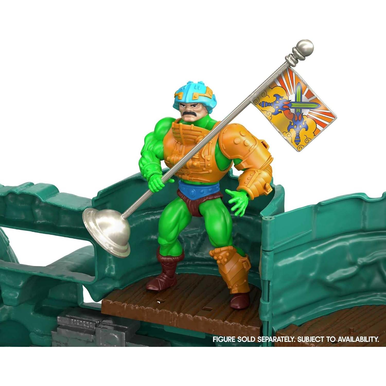 Castillo Grayskull Mattel MOTU con Hechicera y Ascensor