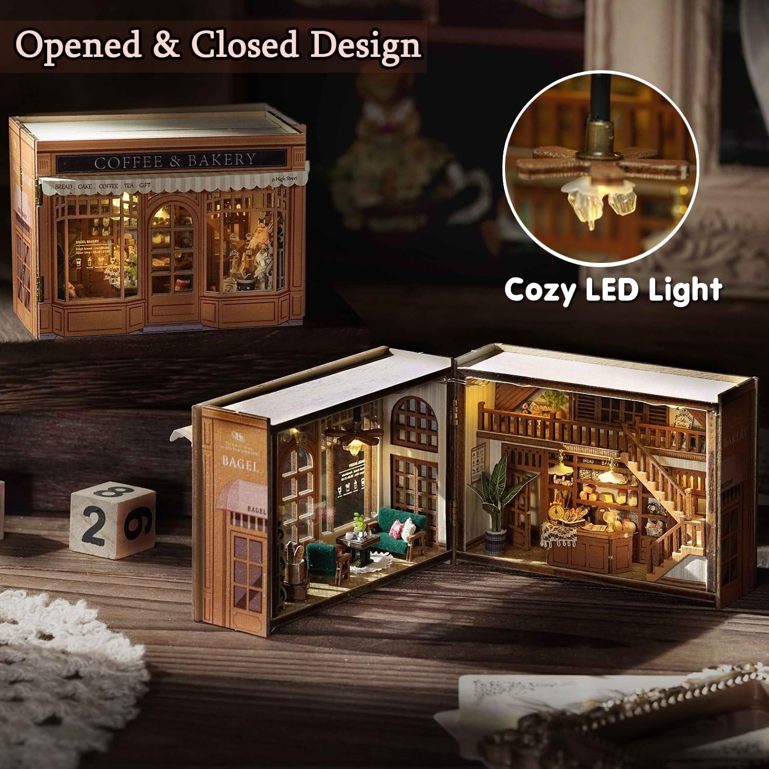 Kit Casa de Muñecas Miniatura DIY TuKIIE - Hora del Bagel