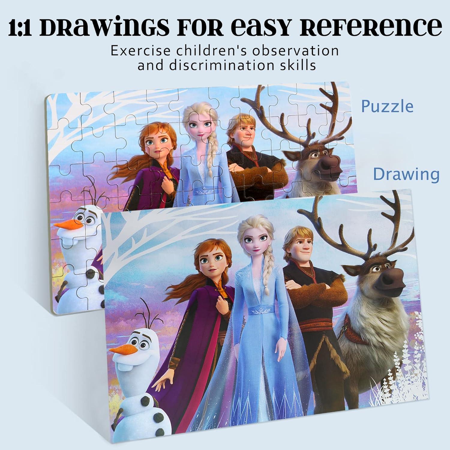 Rompecabezas Infantil 60 Piezas MZZOTOY Caja Metal 4-8 Años