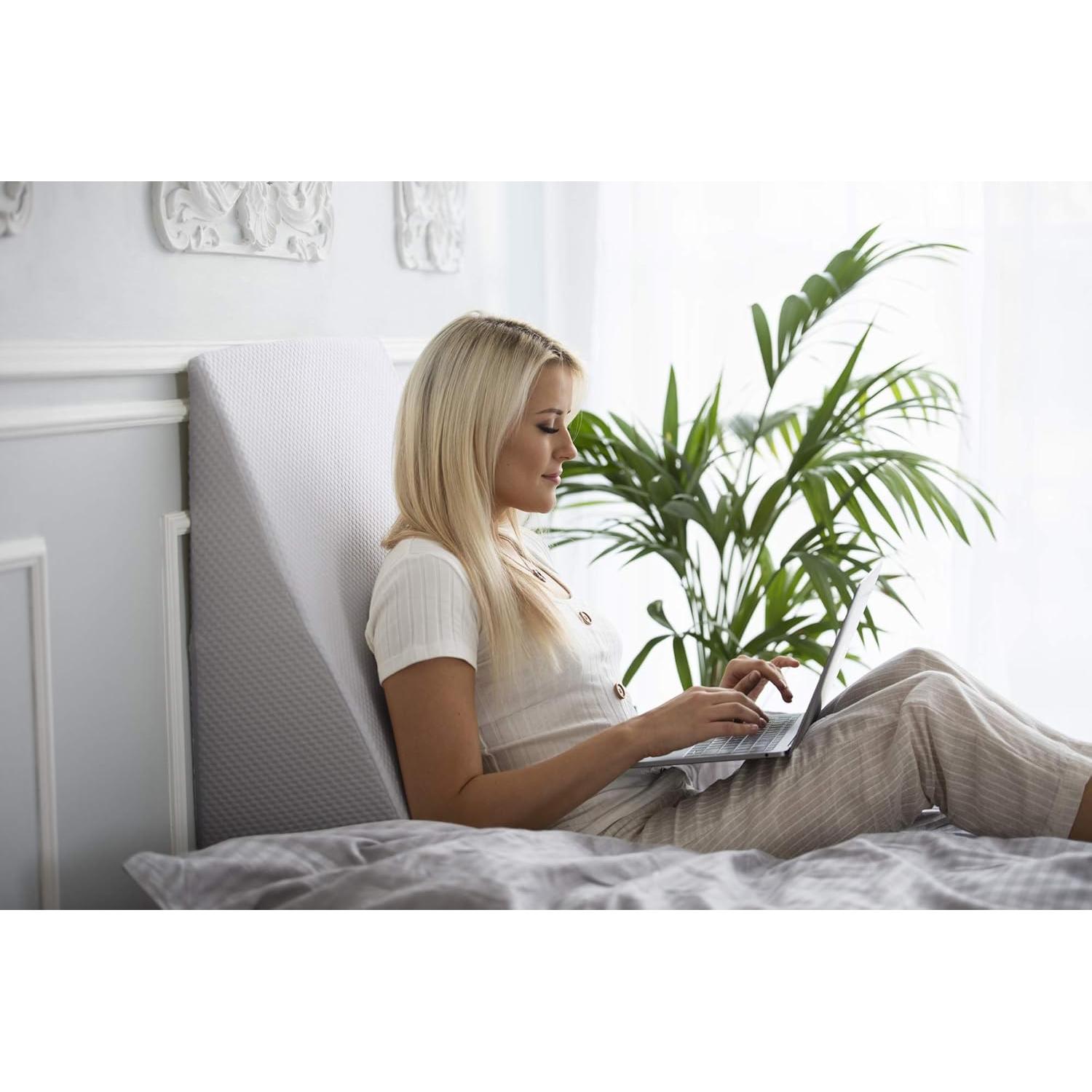 Funda de Almohada Cuña PlanetofBamboo 63.5x61 cm Viscosa Bambú