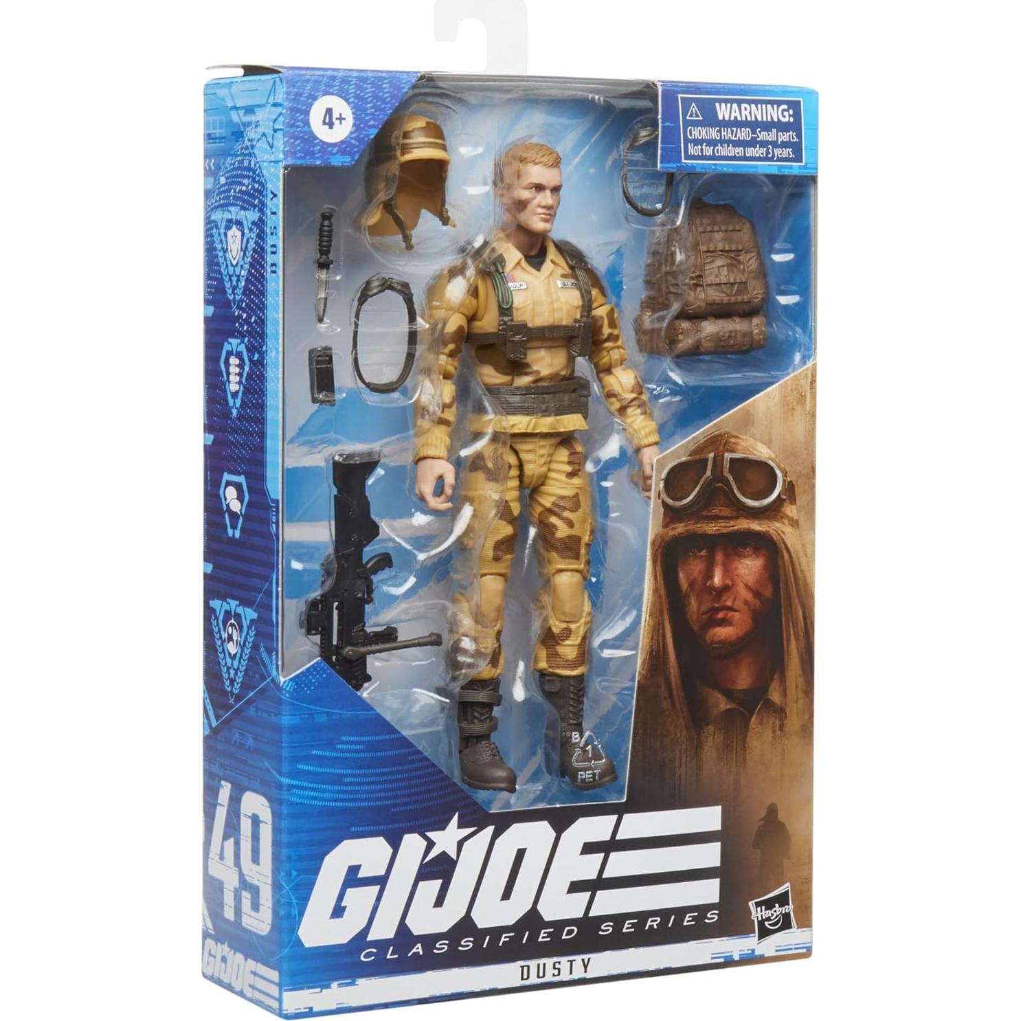 Figura de Acción G.I. Joe Dusty 15.24 cm Hasbro Coleccionable