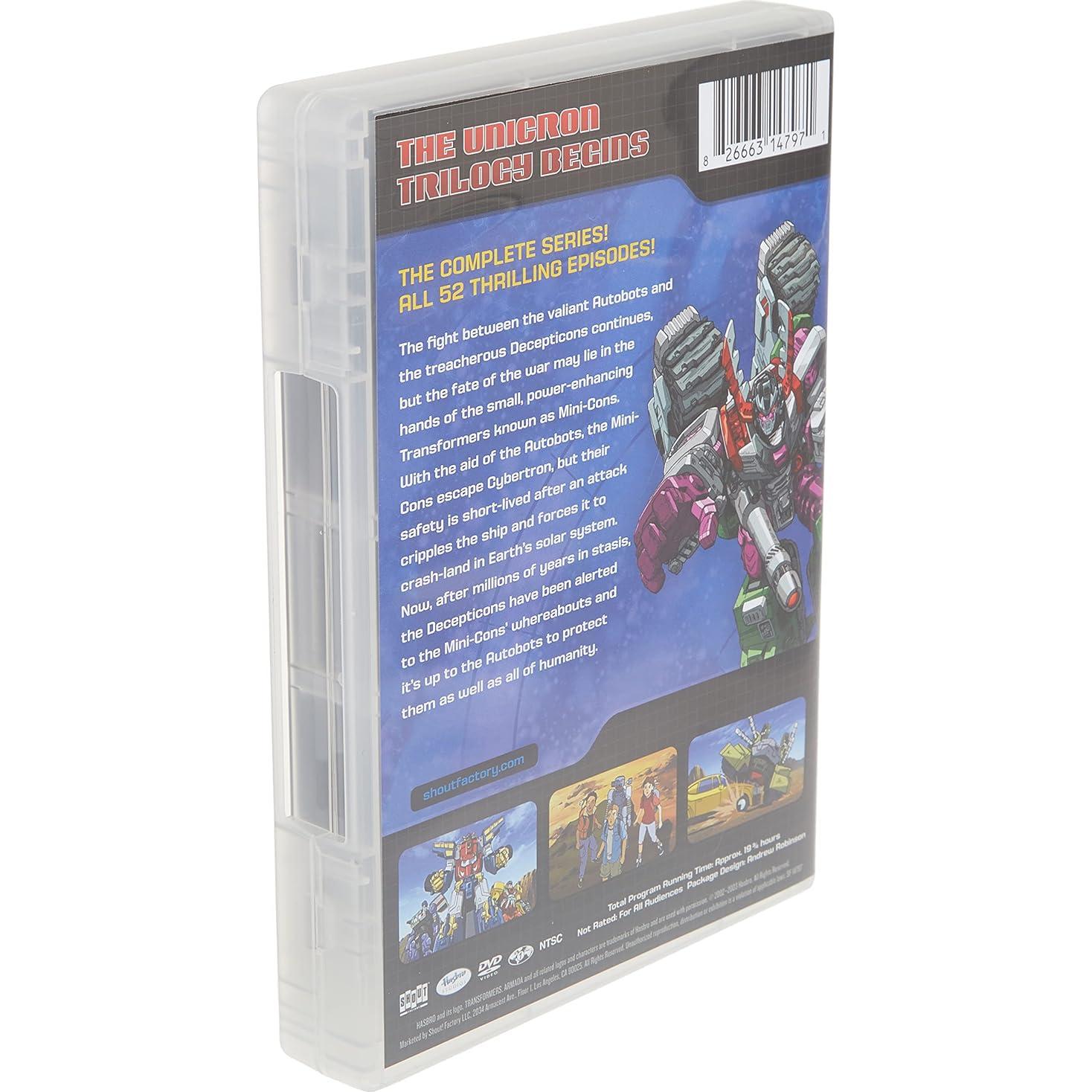 Transformers Armada DVD Completo 52 Episodios 19h 4m