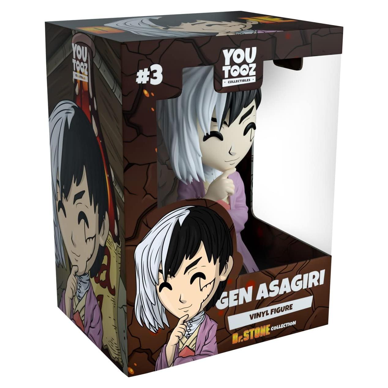 Figura coleccionable Youtooz Gen Asagiri Dr. Stone 20cm