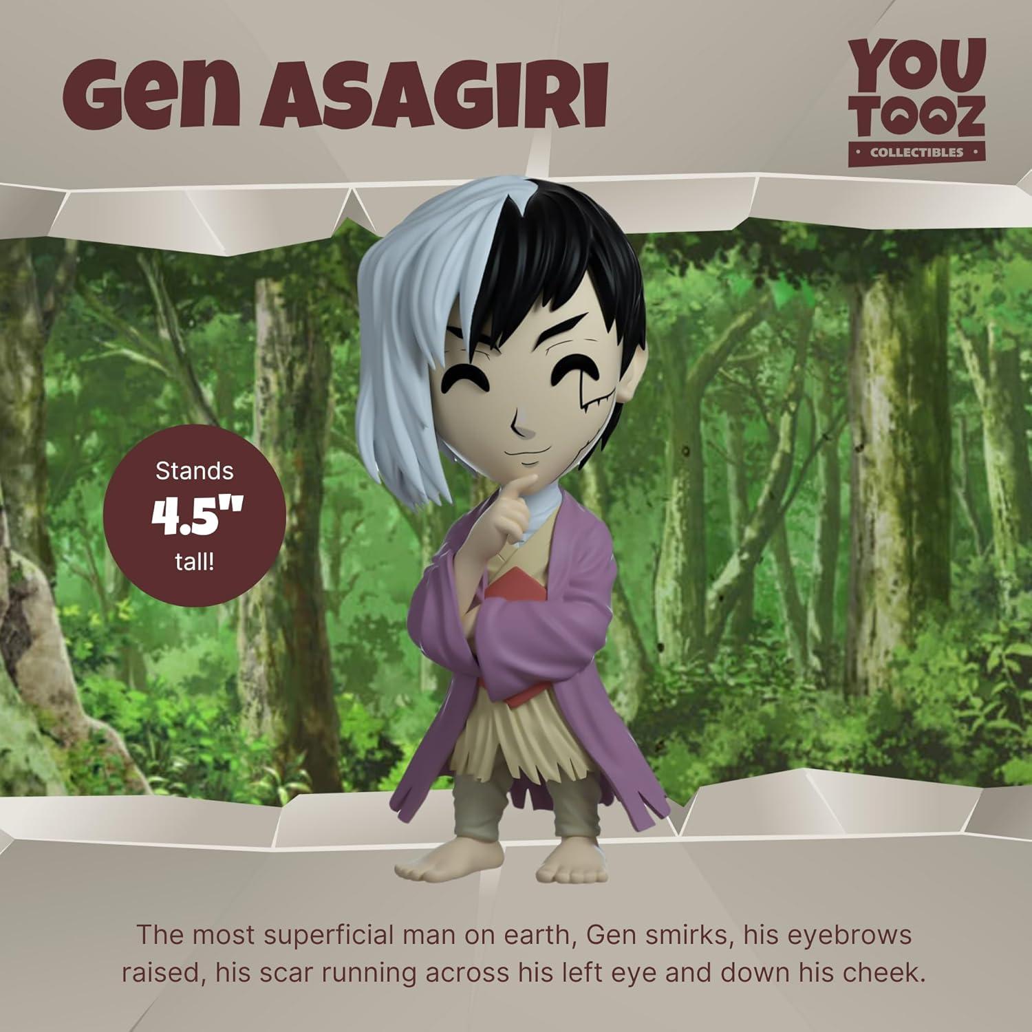 Figura coleccionable Youtooz Gen Asagiri Dr. Stone 20cm