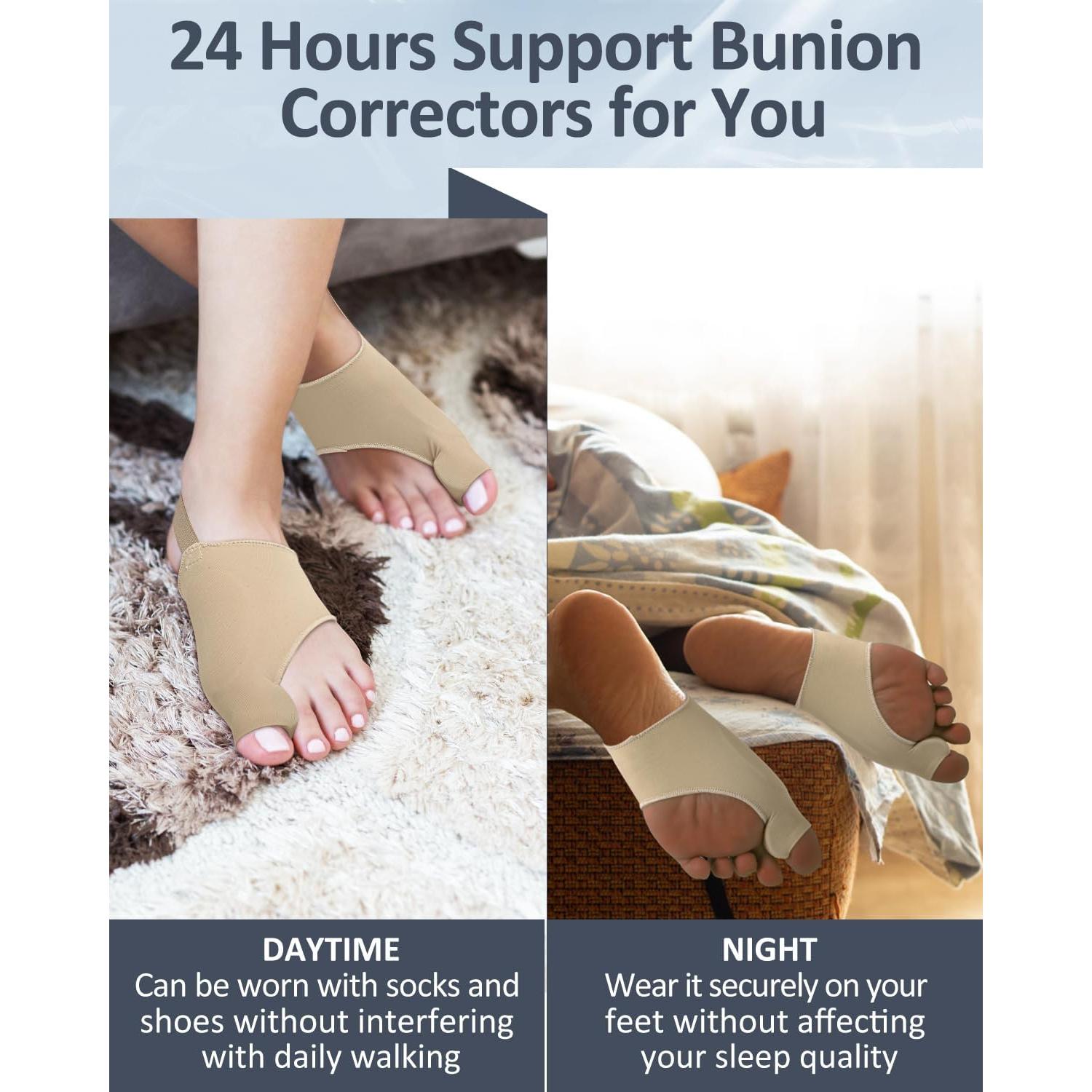 Corrector de Juanetes BLATOWN 2 Piezas Gel Transpirable S