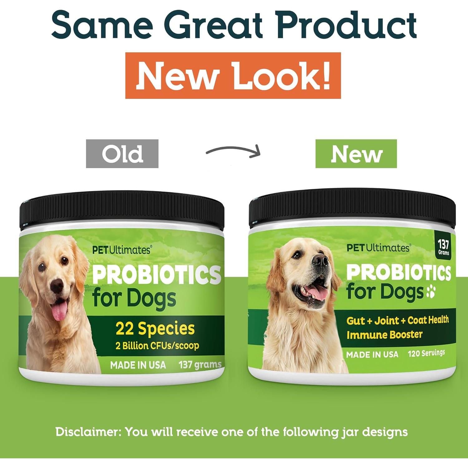 Probioticos para Perros PetUltimates - Soporte Digestivo 22 Especies