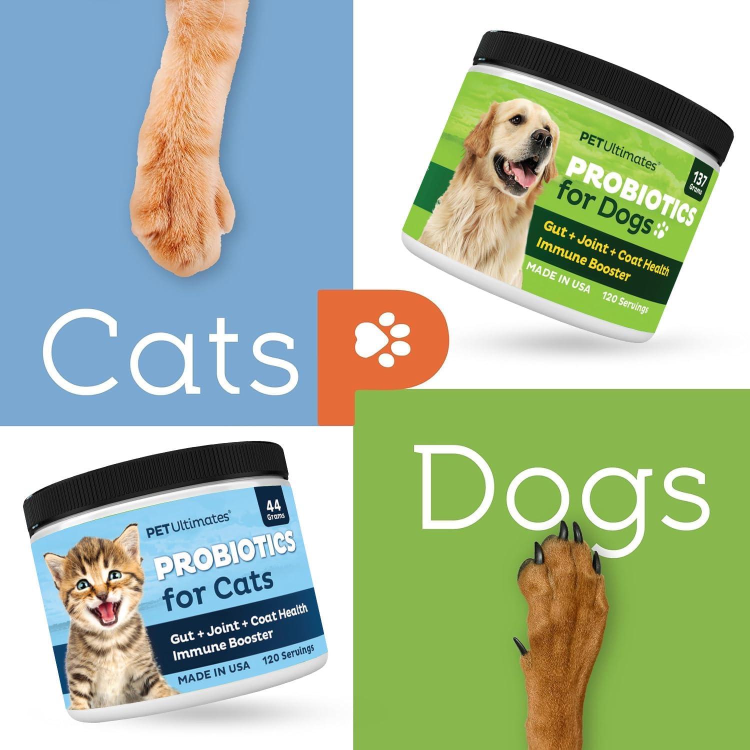 Probioticos para Perros PetUltimates - Soporte Digestivo 22 Especies