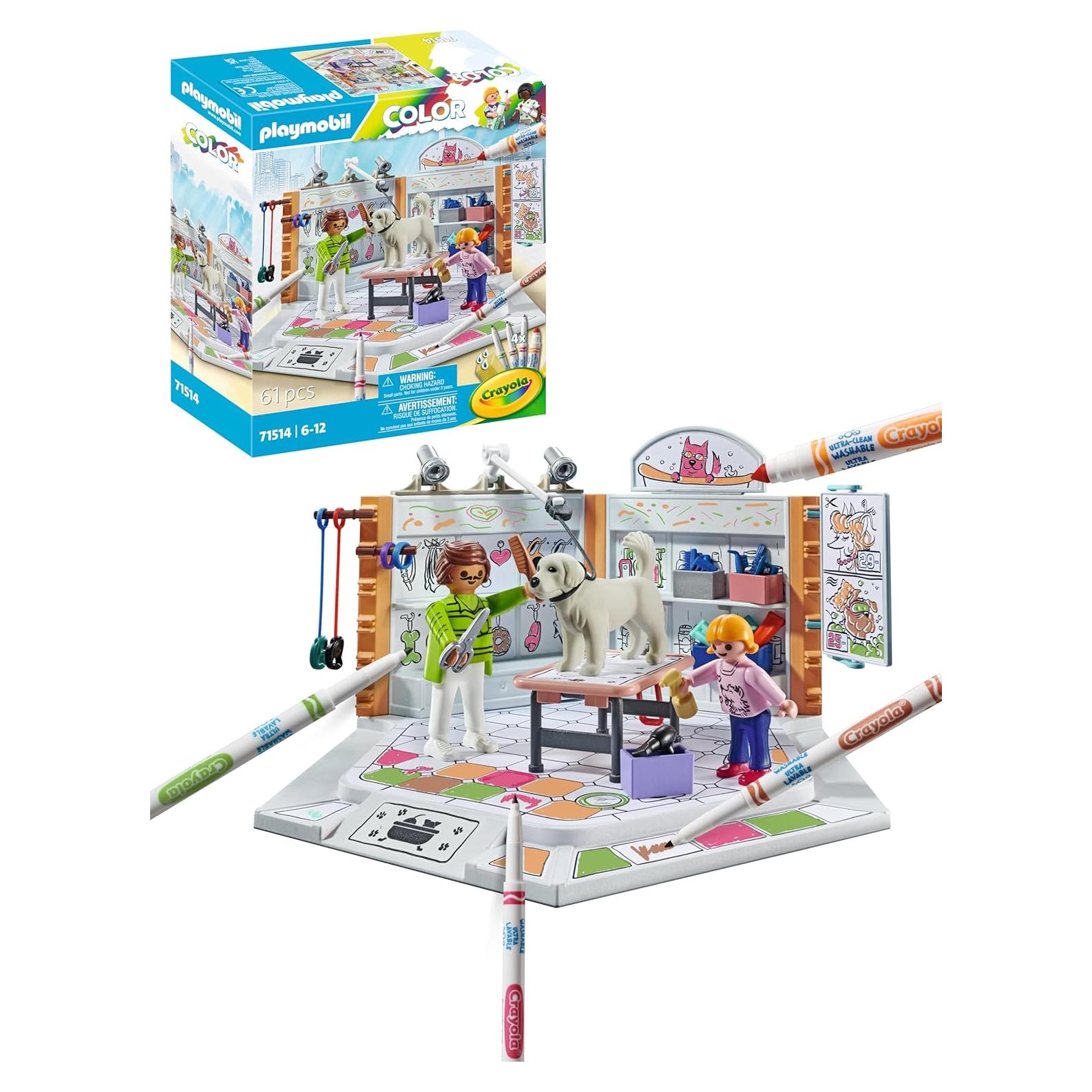 Salón de Perros Playmobil Color 71514 con Accesorios