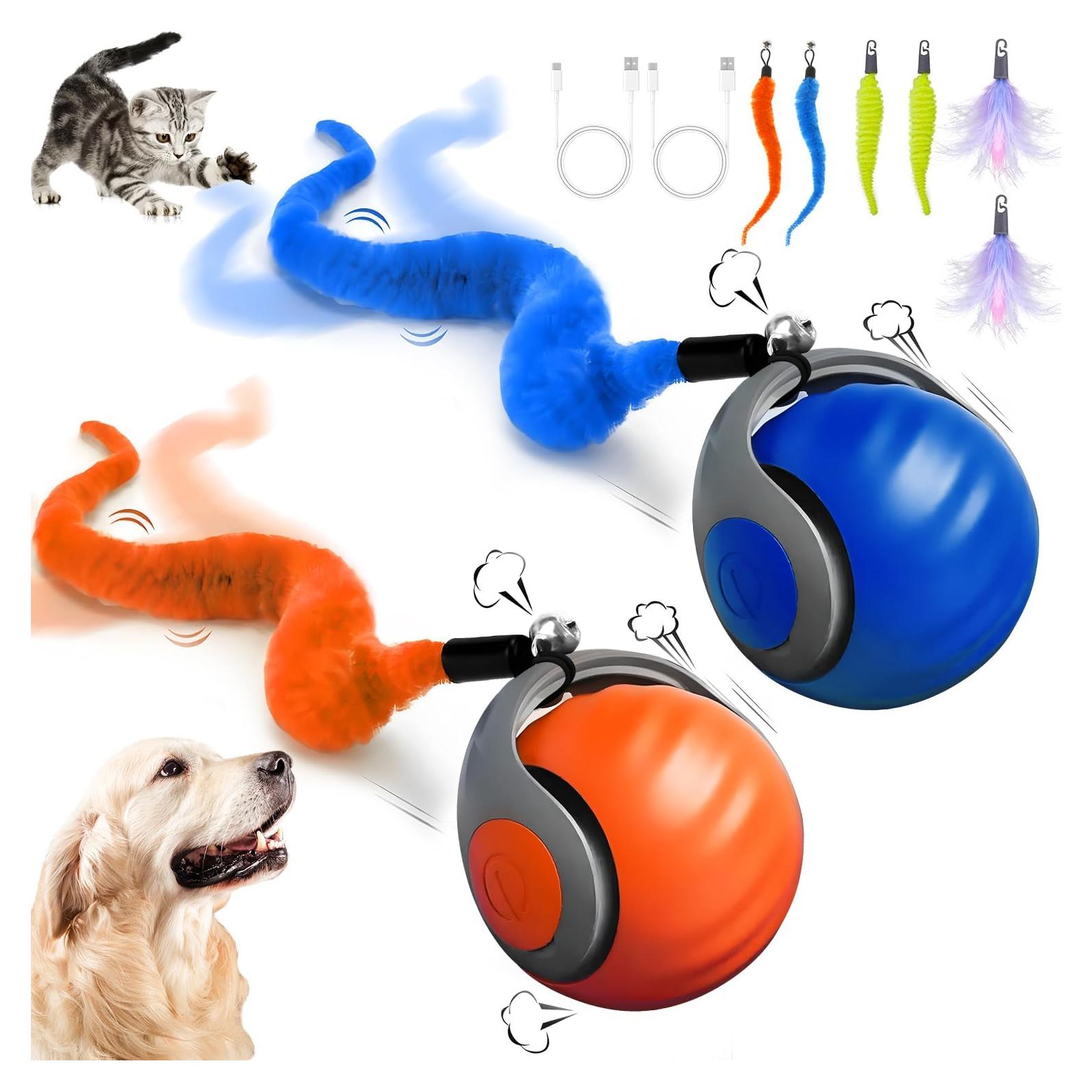 Juguete Interactivo para Gatos YOUSHEME 2.0 con 2 Colas