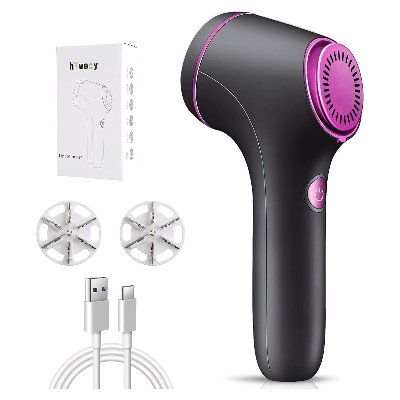 Raspador de Pelusa Recargable hYwecy TB-02 Negro 300g