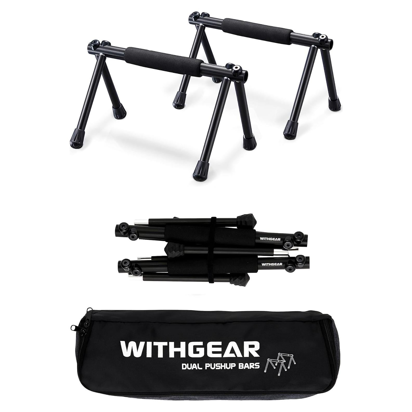 Barra de Flexiones Plegable Withgear Hawk - Antideslizante, 300kg