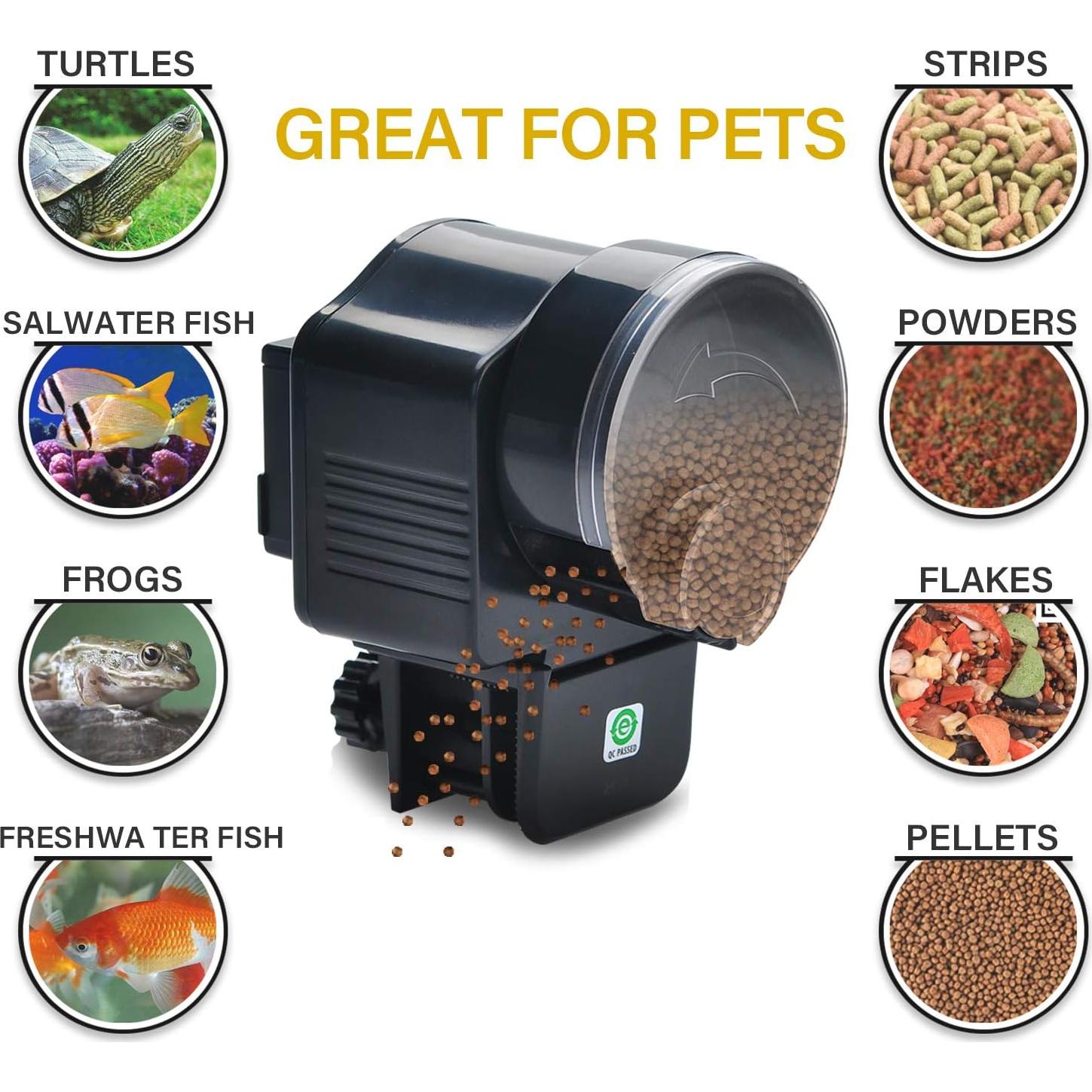 Dispensador Automático de Comida para Peces Lychee AF-2003