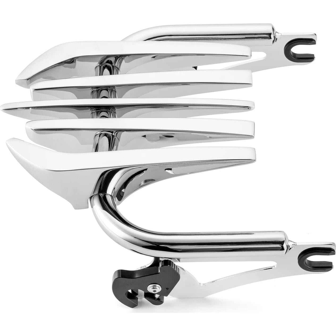 Soporte de Equipaje Mofun Cromo Invisible para Harley 2009-2024