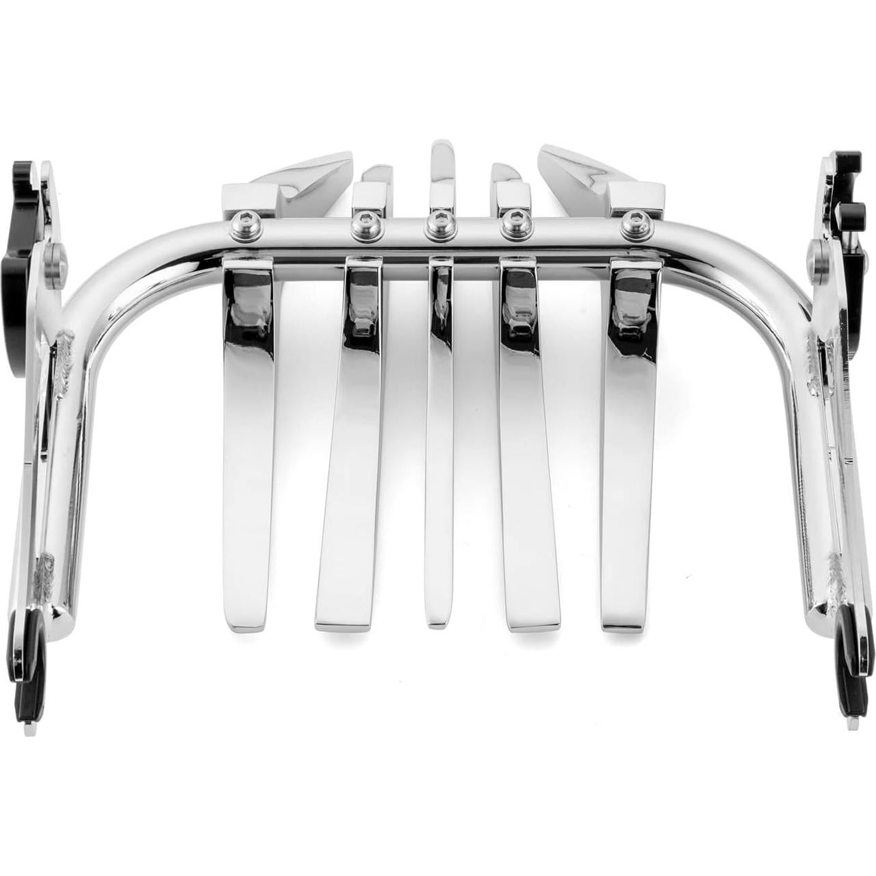 Soporte de Equipaje Mofun Cromo Invisible para Harley 2009-2024