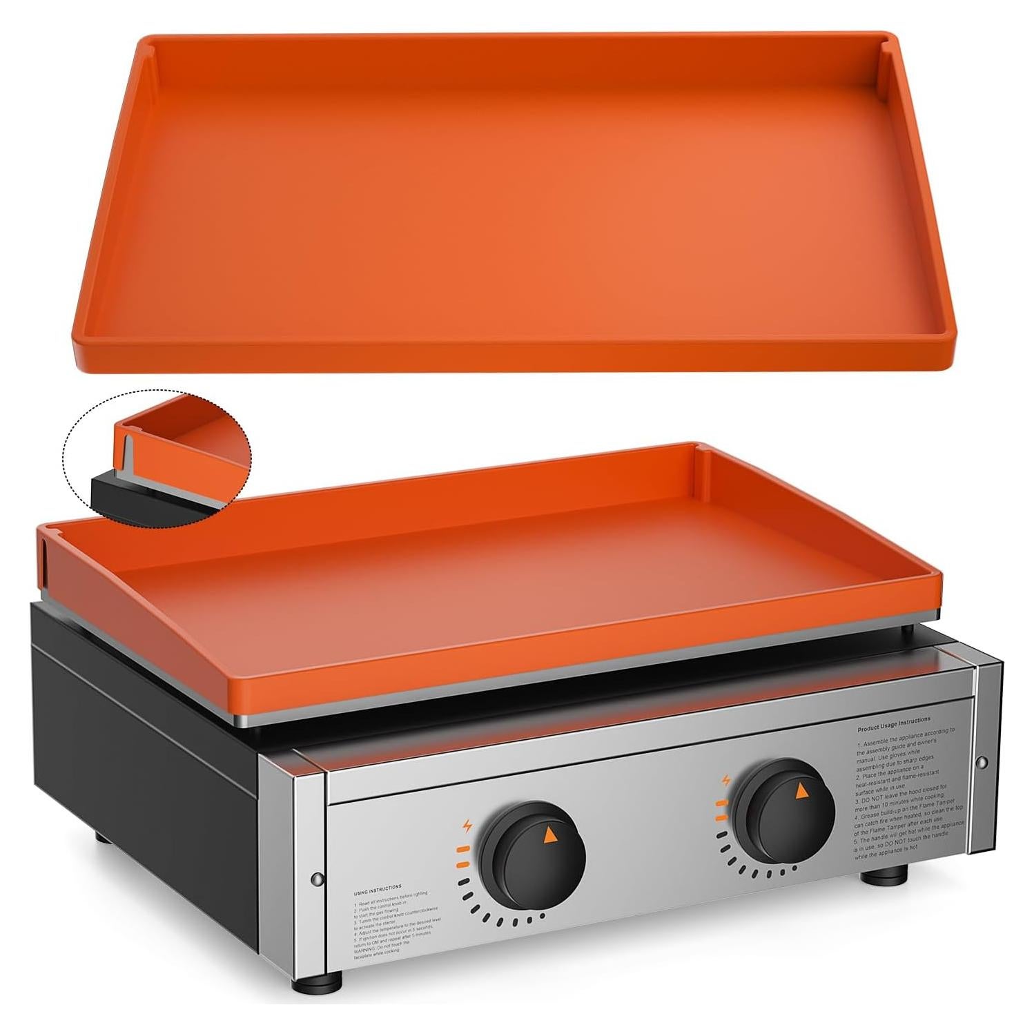 Cubierta de Silicona 56x41 cm MFTEK para Plancha 22"