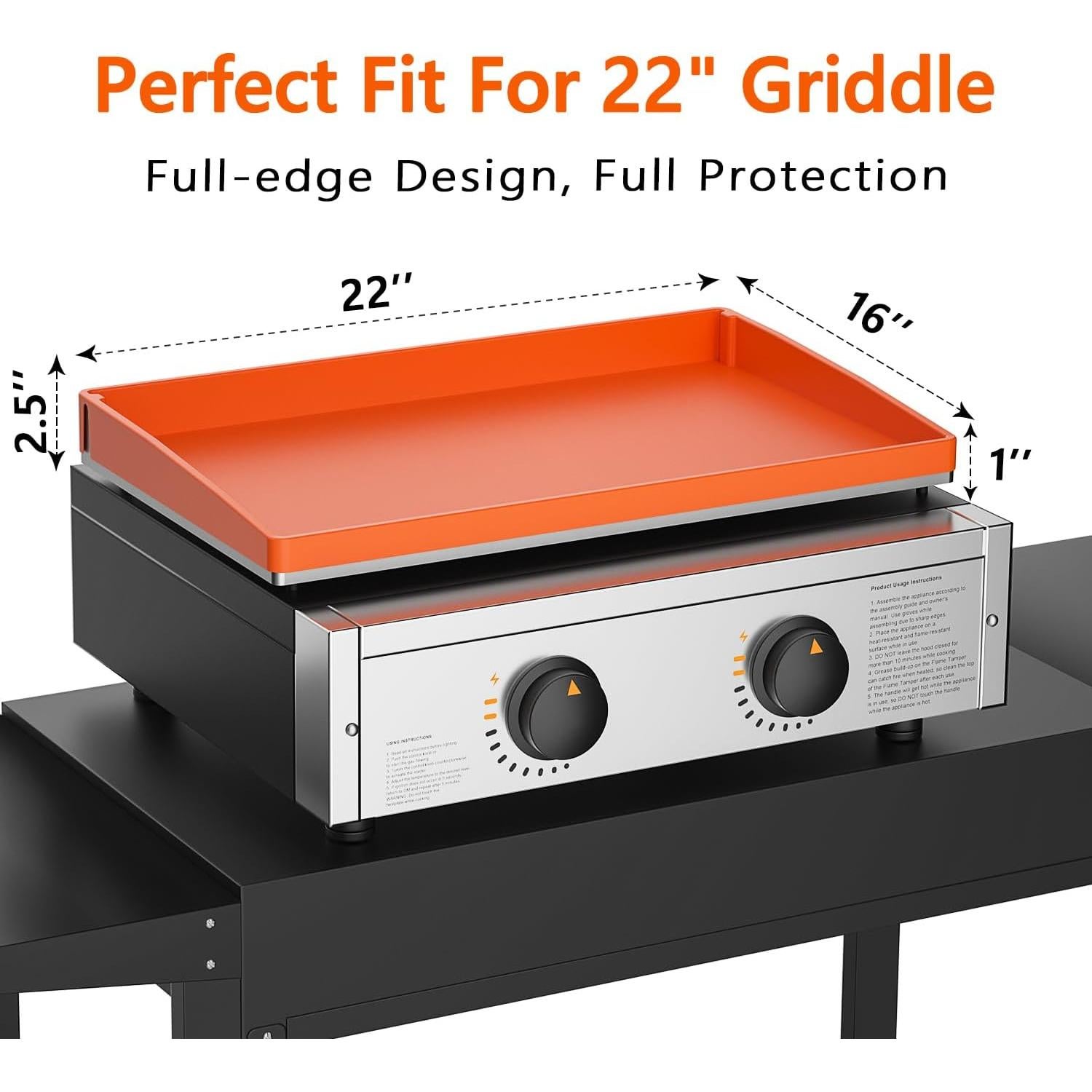 Cubierta de Silicona 56x41 cm MFTEK para Plancha 22"