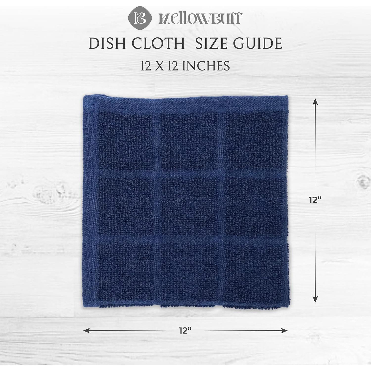 Paño de Cocina Mellow Buff 100% Algodón 6 Unidades 30.48cm