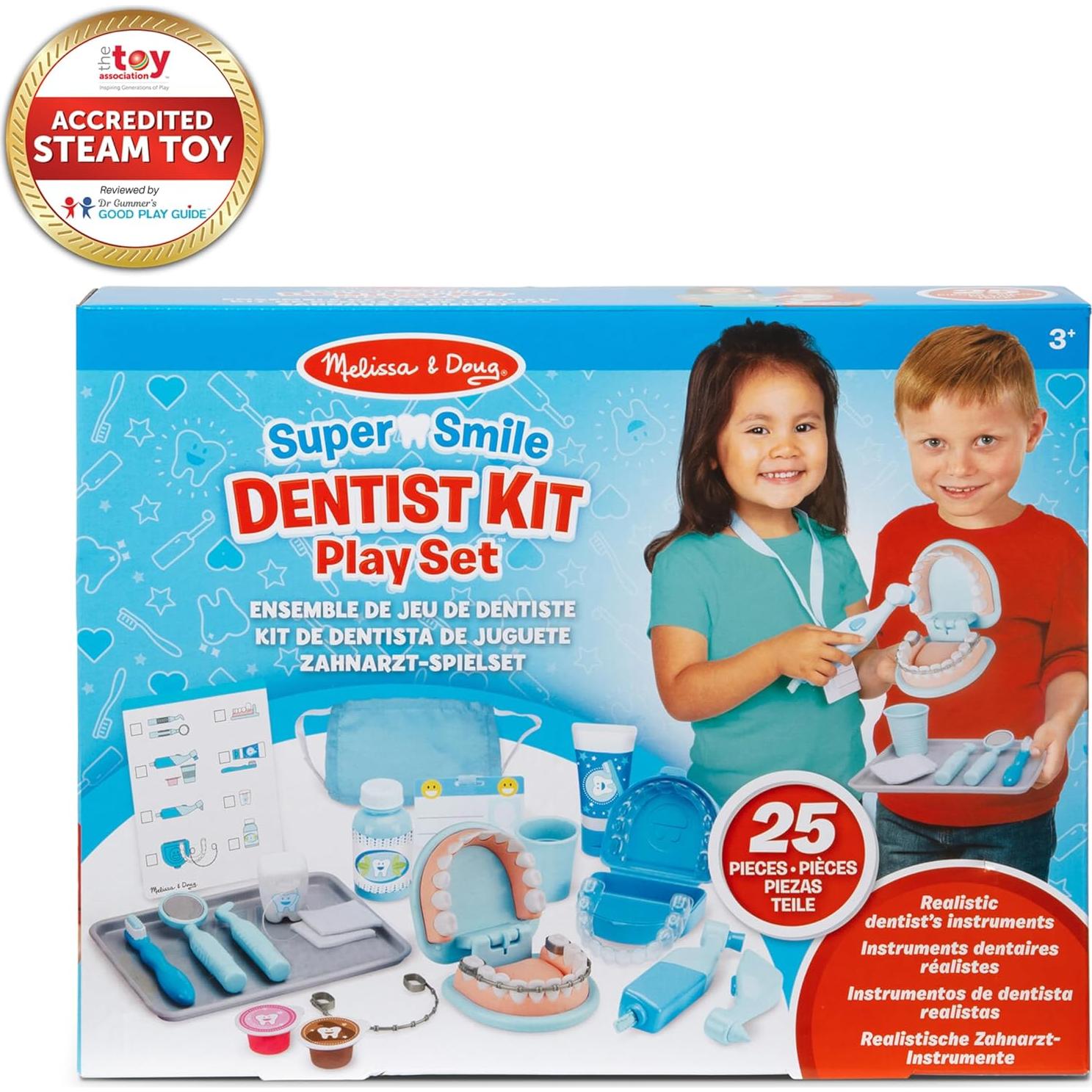 Juego de Dentista Melissa & Doug 25 Piezas para Niños