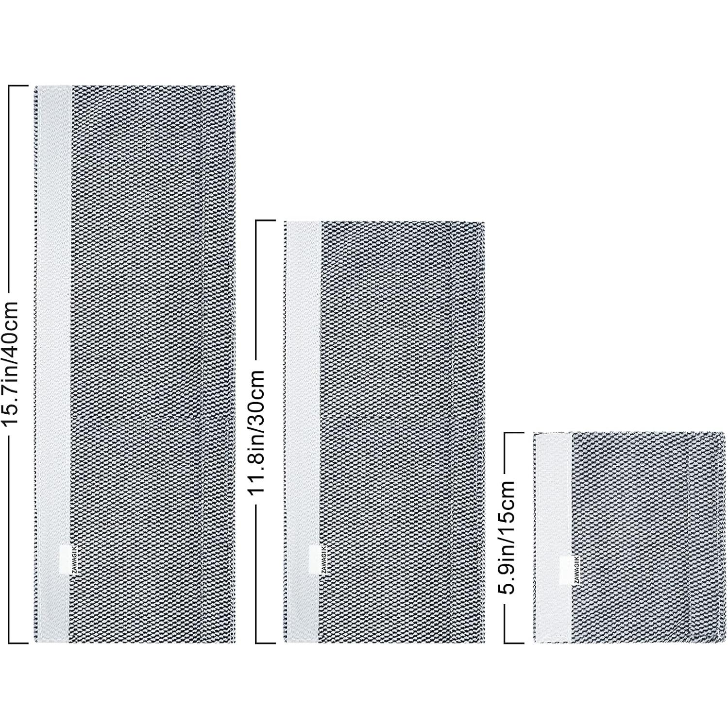 Cubiertas de Mango de Refrigerador ZAWAGIIK 7 Piezas Terciopelo