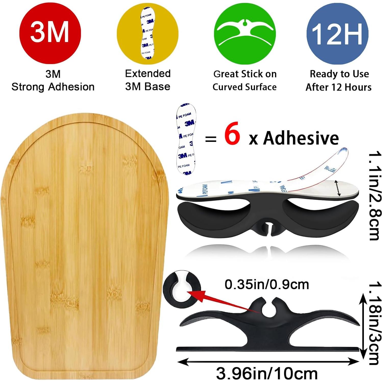 Deslizador de Mezclador de Bambú QSMDH 4.5-5Qt para Kitchenaid