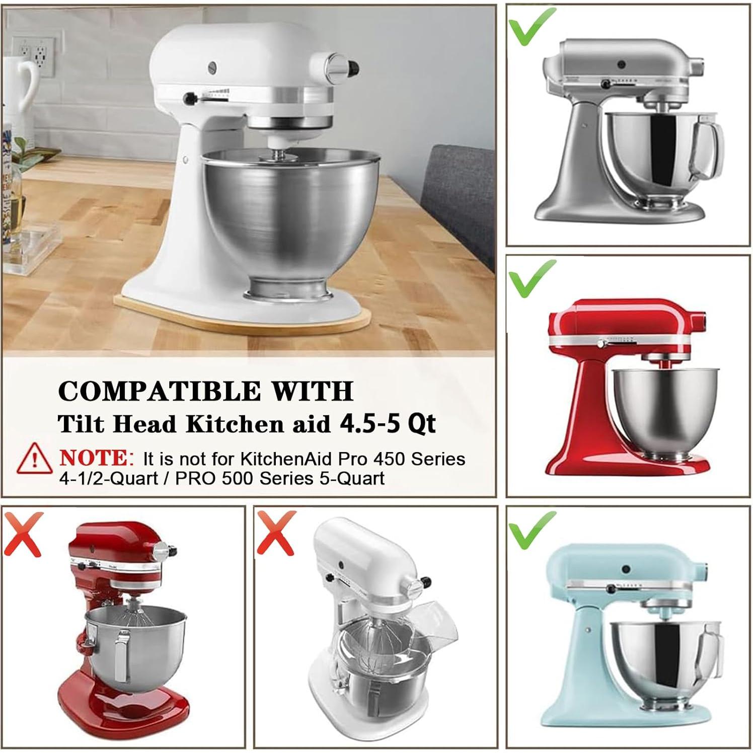 Deslizador de Mezclador de Bambú QSMDH 4.5-5Qt para Kitchenaid