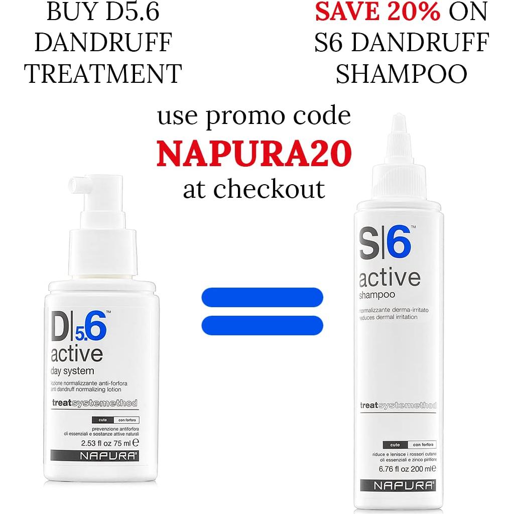 NAPURA D5.6 Acondicionador Anticaspa 75 ml - Spray para Cuero Cabelludo