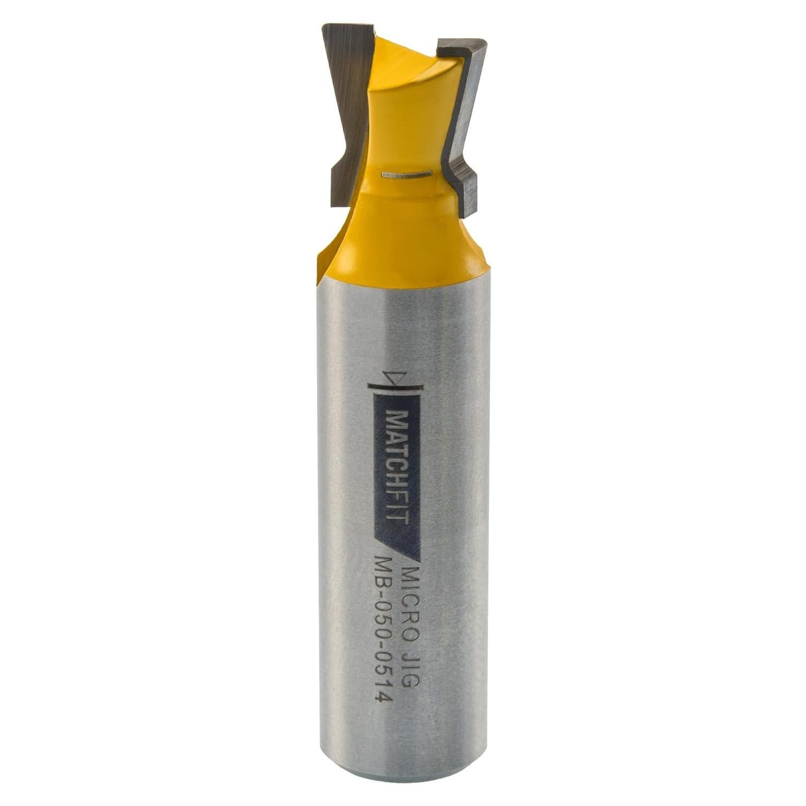 Fresa de Cola de Milano MICROJIG MB-050-0514 1,27 cm Amarillo