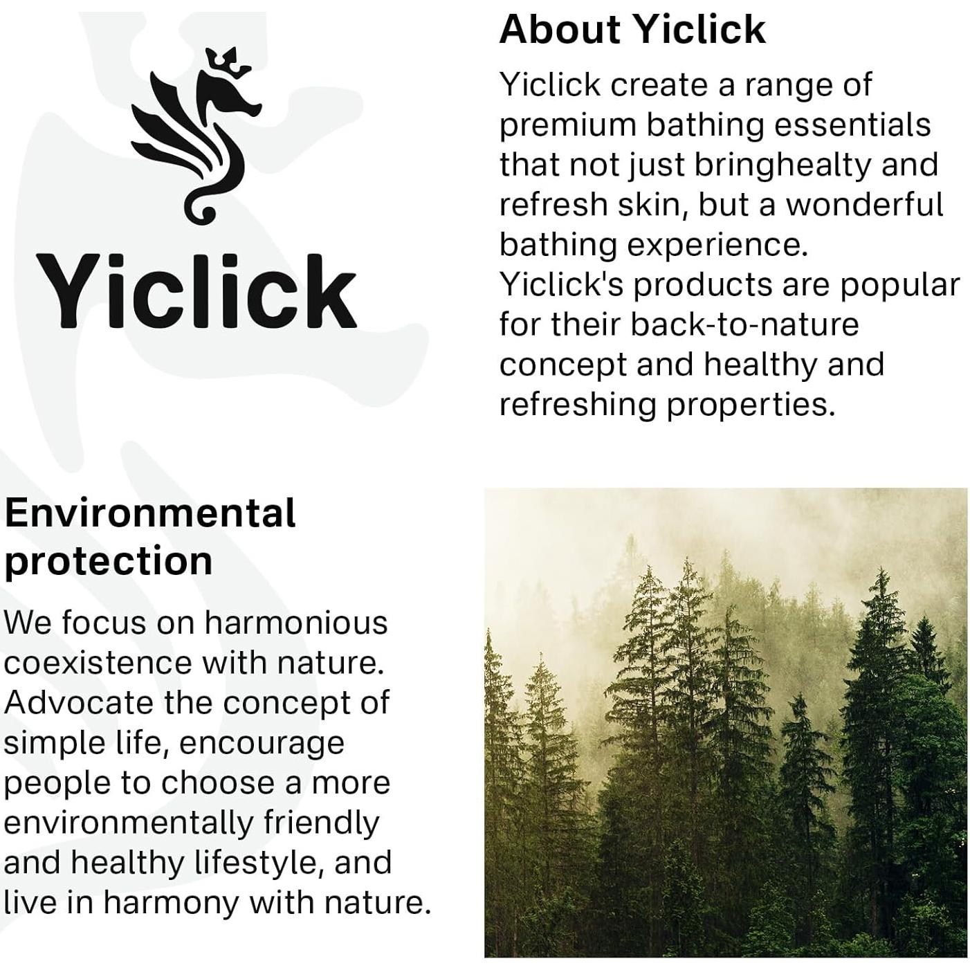 Toalla Exfoliante Yiclick 3 Piezas Nylon Azul 88.9x29.2cm