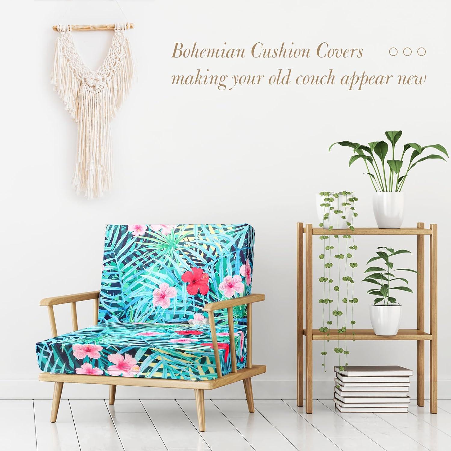 Fundas de Cojines para Patio Newwiee 12 Pcs Colorido