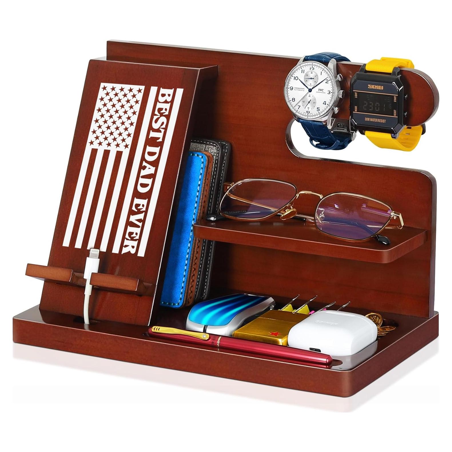 Soporte de Teléfono de Madera PRINLUCK con Grabado