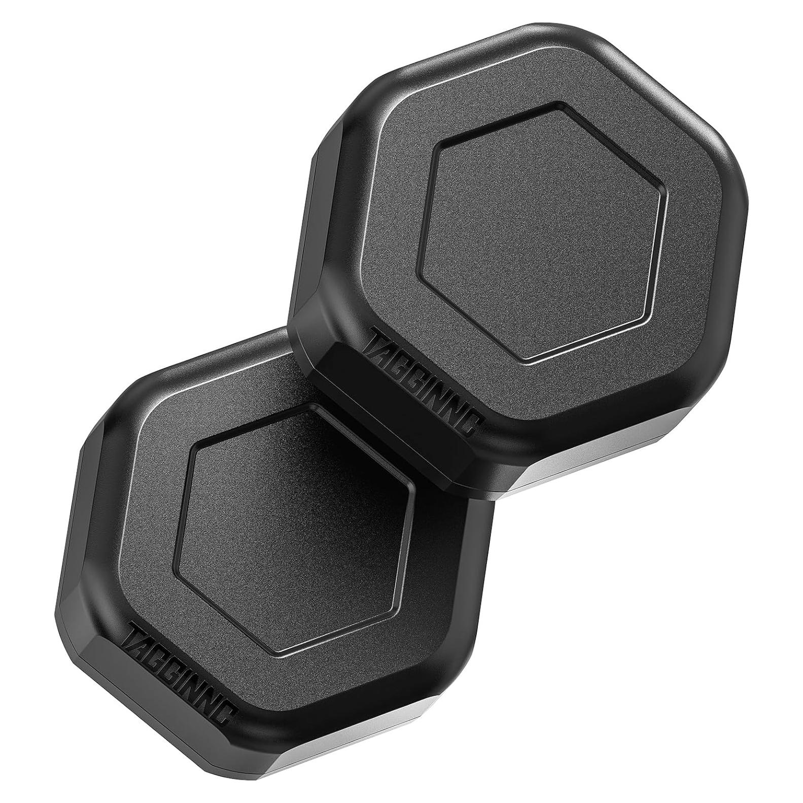 Paquete de 2 Fundas Magnéticas Tagginnc para AirTag - Impermeables y Resistentes