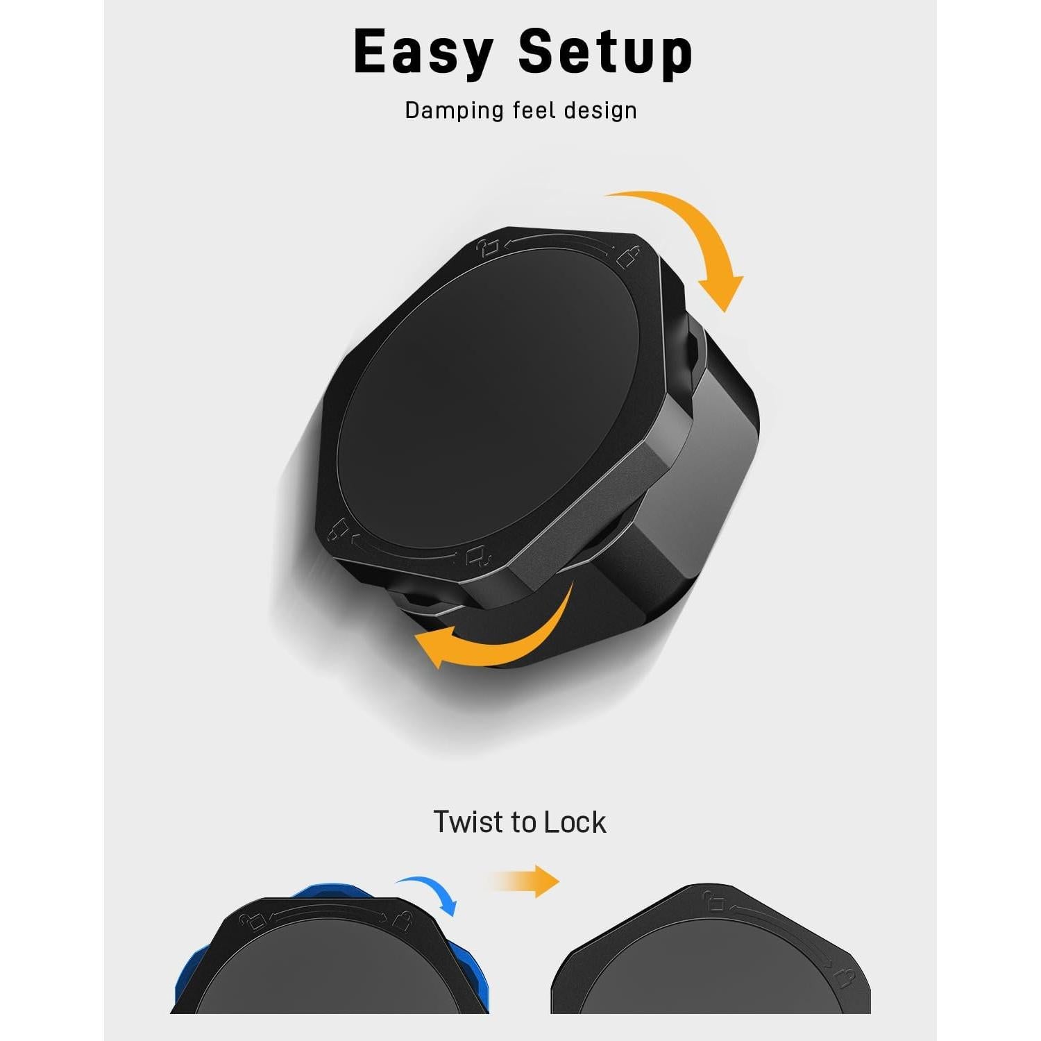 Paquete de 2 Fundas Magnéticas Tagginnc para AirTag - Impermeables y Resistentes