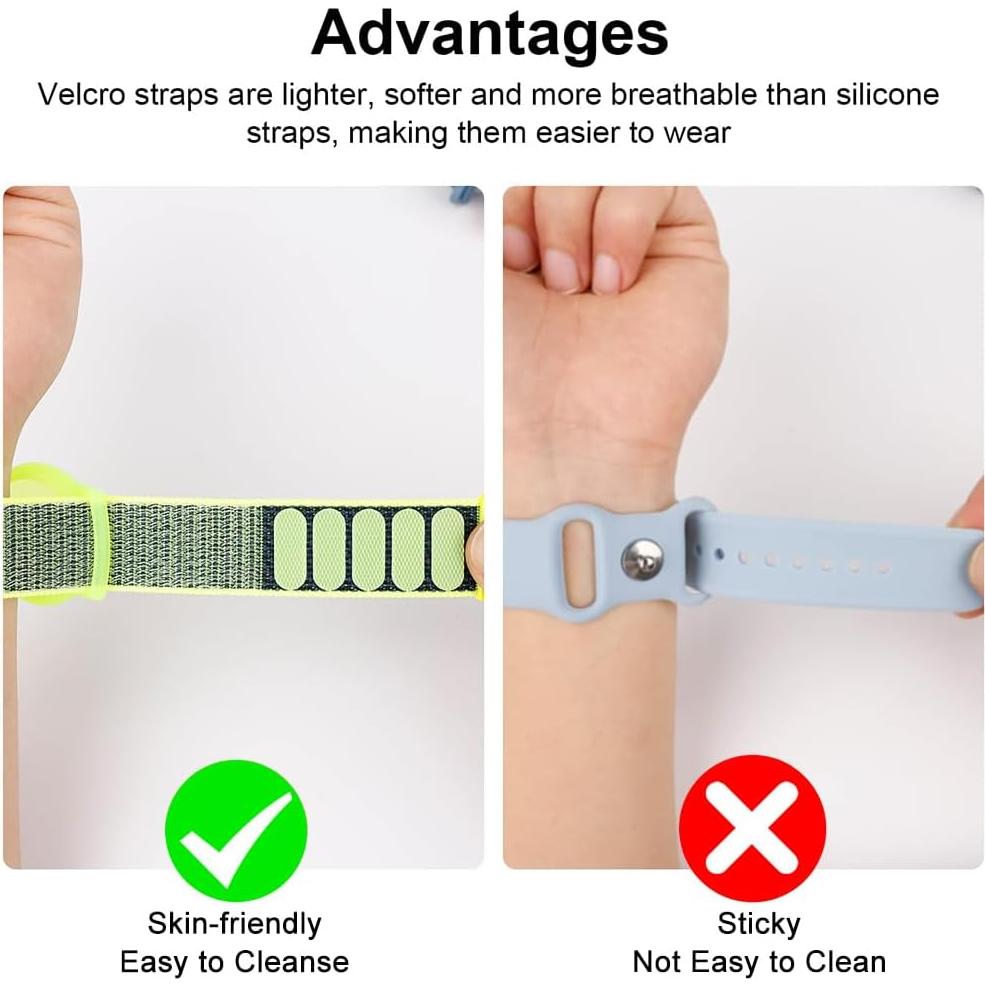 Bracelet for Kids，Kids Wristband GPS Tracker Holder ，Protective Case for Apple Tag GPS Tracker Holder Adjustable Anti Lost Watch Band for Child Elder
