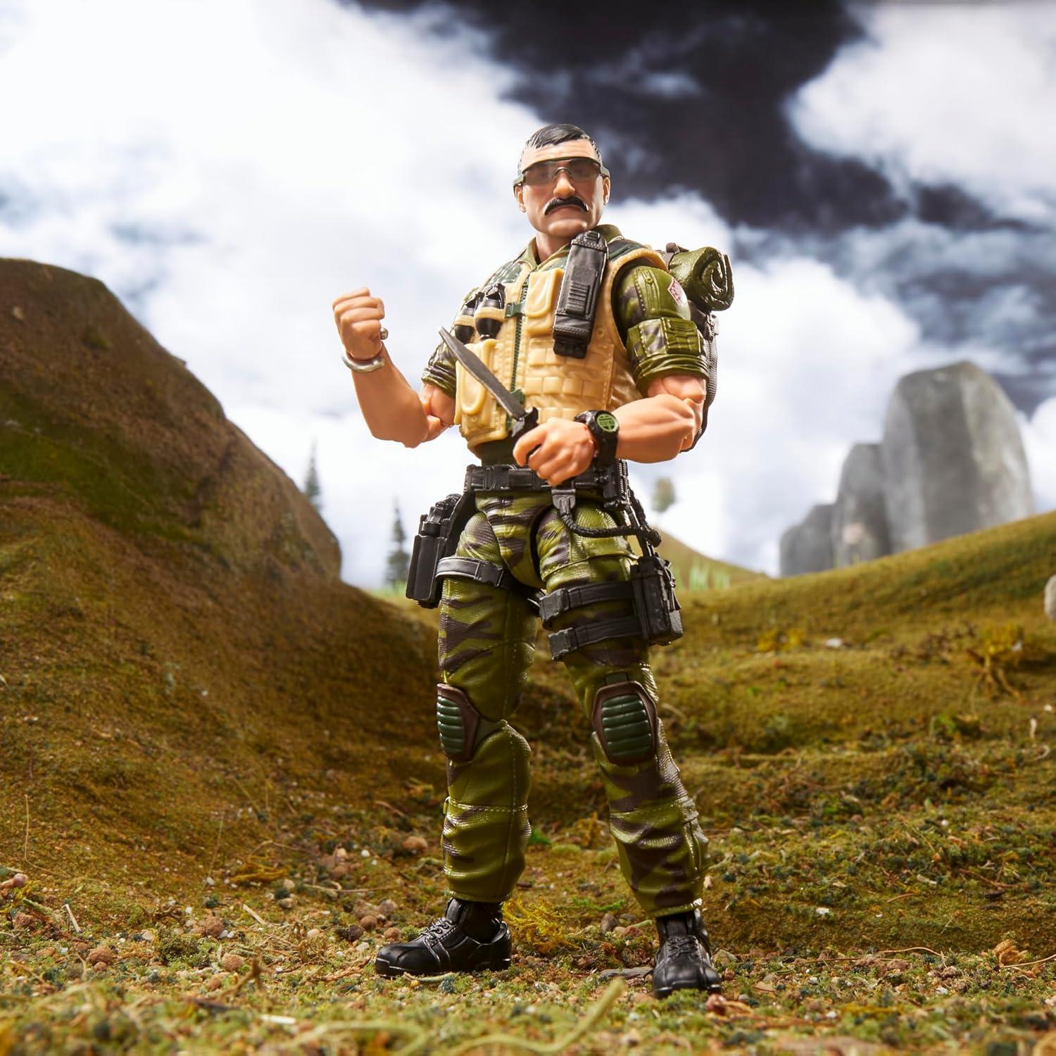 Figura de Acción G.I. Joe Leatherneck 15 cm con 8 Accesorios