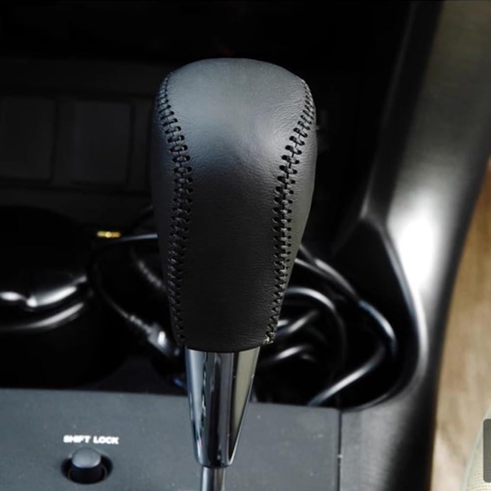 Cubierta de palanca de cambios de cuero Zacxoxsr para Toyota