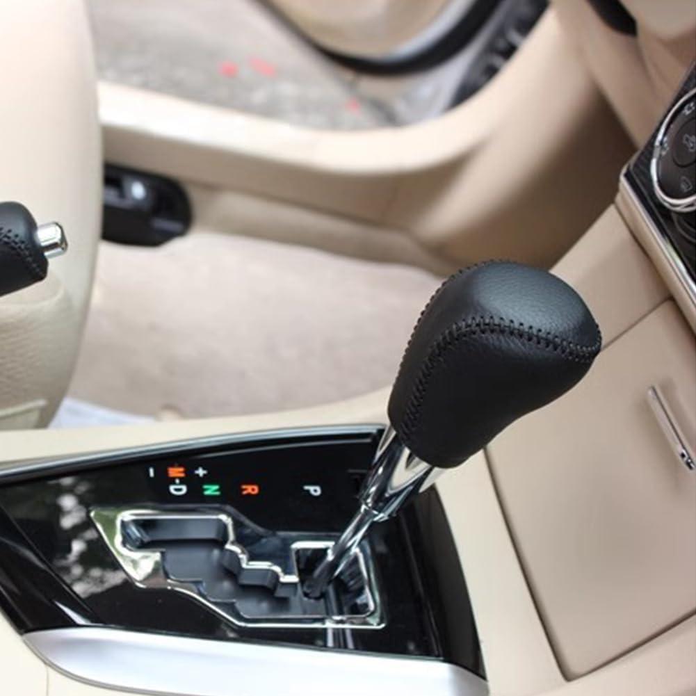 Cubierta de palanca de cambios de cuero Zacxoxsr para Toyota