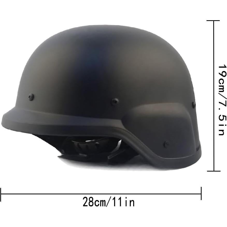 Máscara de Gas Táctica PuddingStation MM04-001 para Airsoft