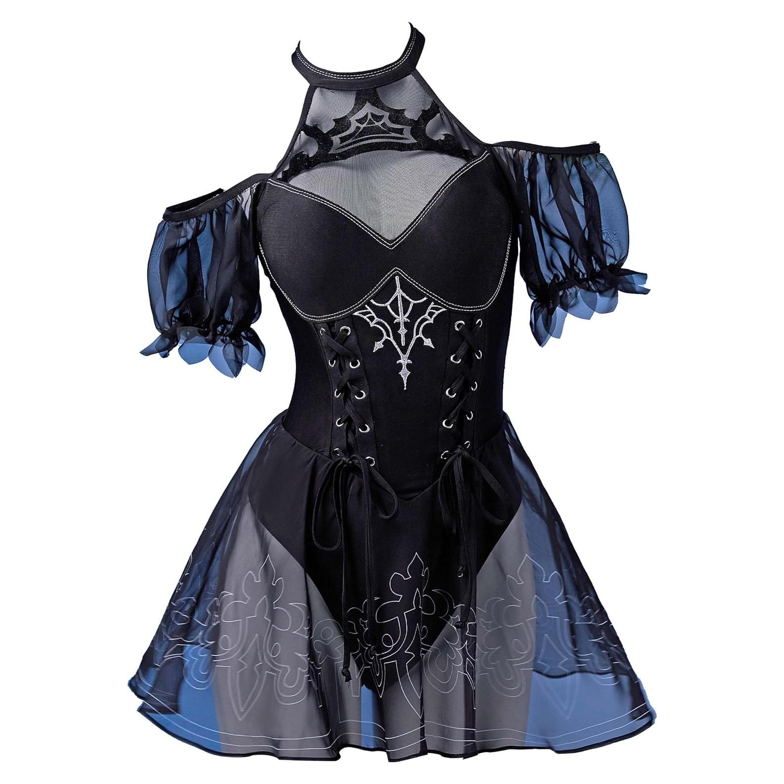 Traje de Baño de Una Pieza Haikyuu para Mujeres - Gótico Anime