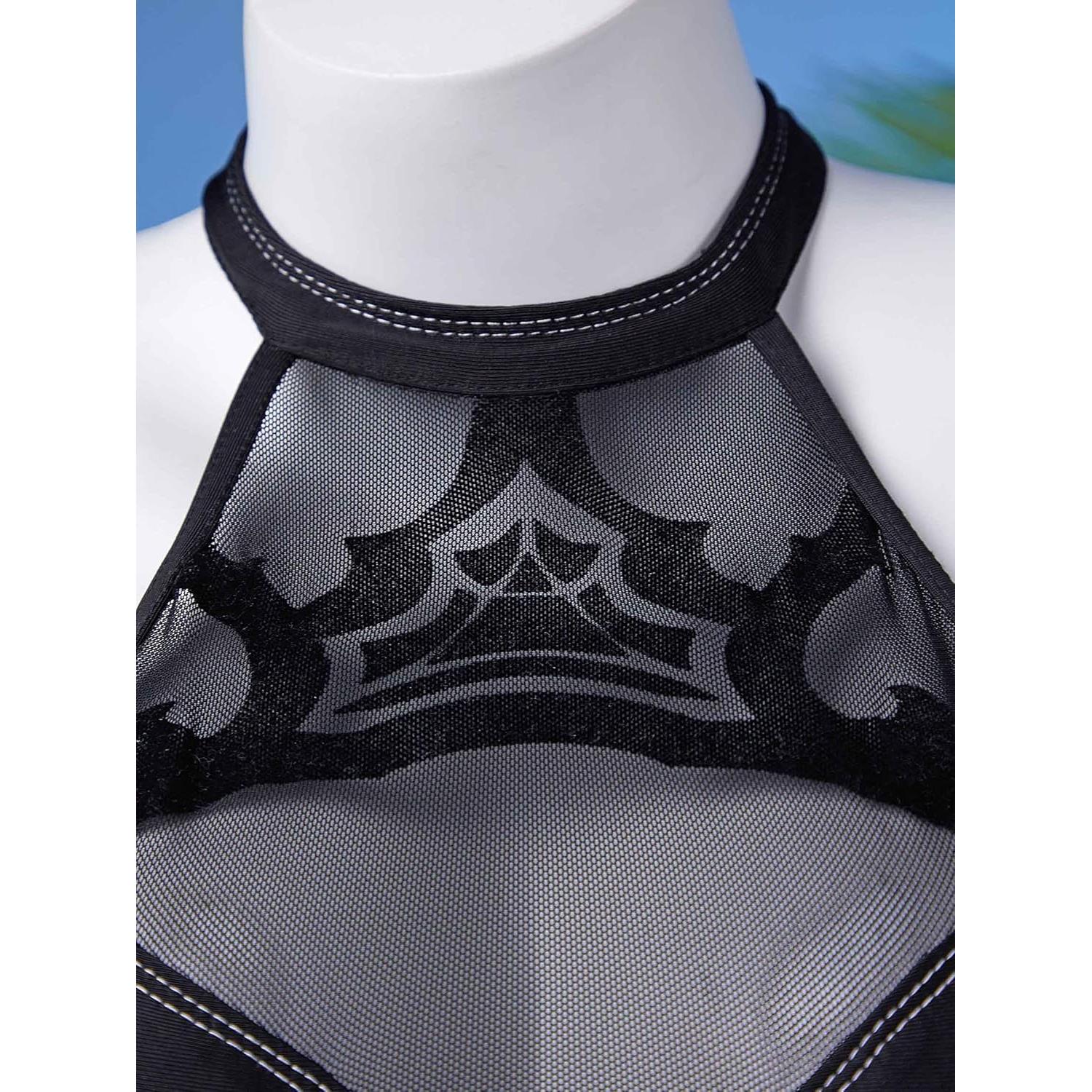 Traje de Baño de Una Pieza Haikyuu para Mujeres - Gótico Anime