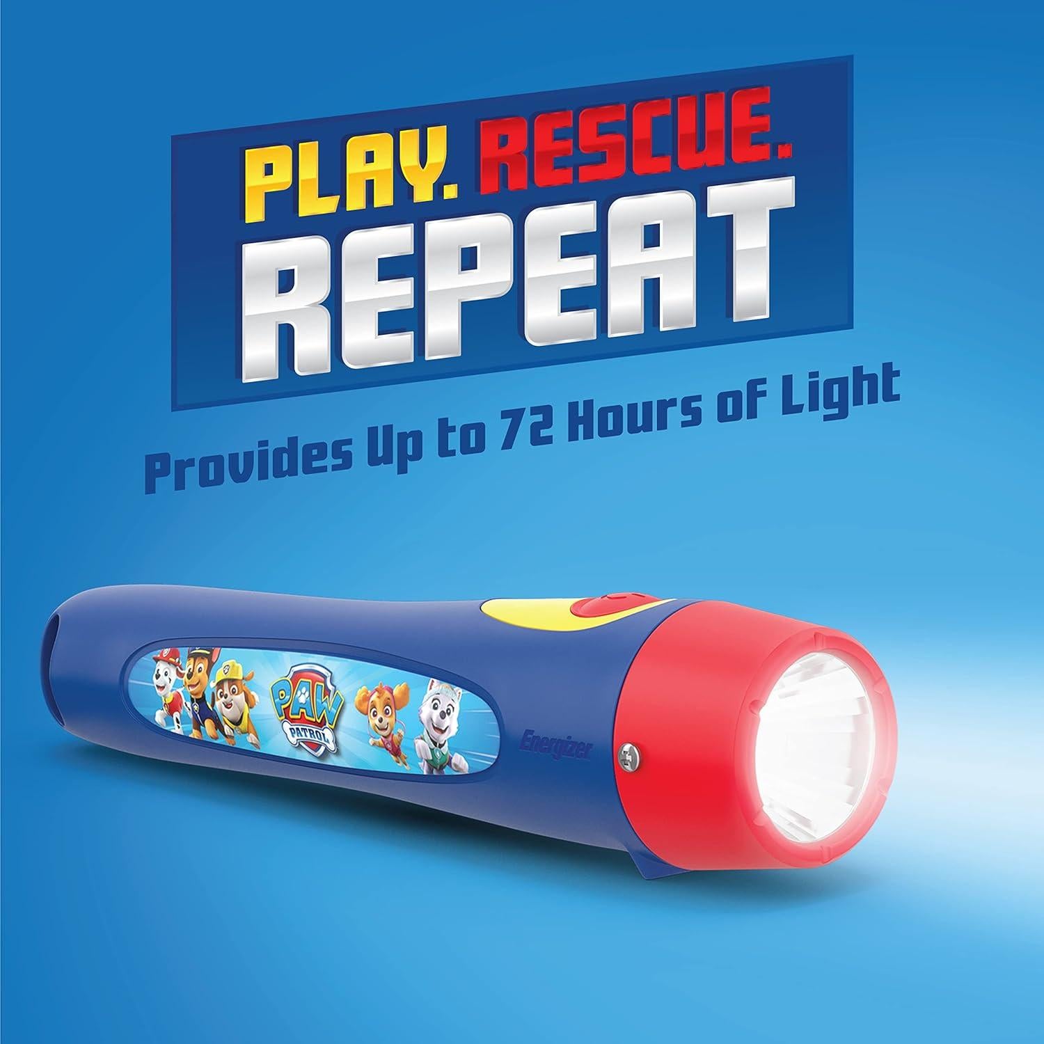 Linternas LED PAW Patrol Energizer + Paquete Rescate Acuático