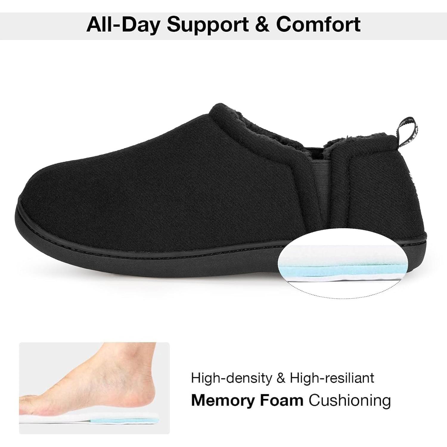 Zapatillas de Hombre Snug Leaves de Lana Sintética - Cálidas y Cómodas