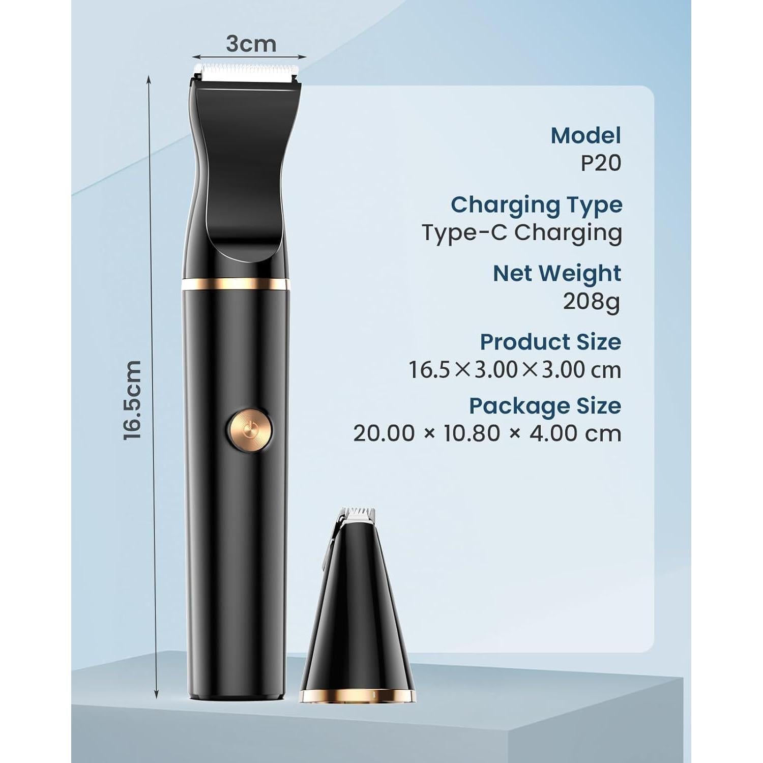 Cortadora de Gato Oneisall P20 Inalámbrica Recargable 2 Velocidades