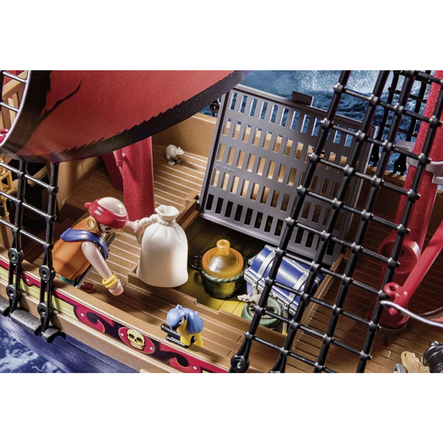 Playmobil Barco Pirata Grande Flotante con Cañones