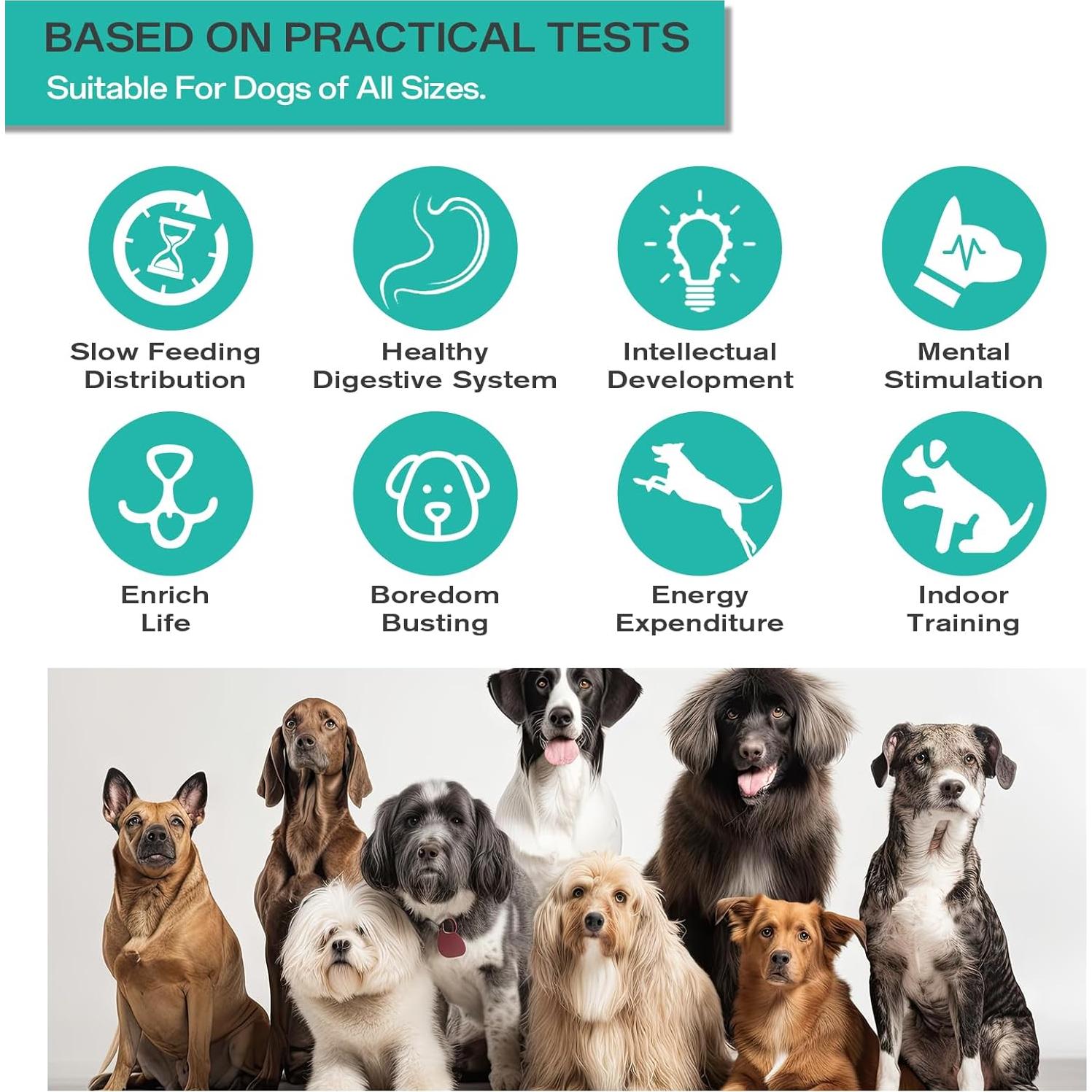 Juguete de Rompecabezas para Perros YXX-TECH Azul 8.74cm