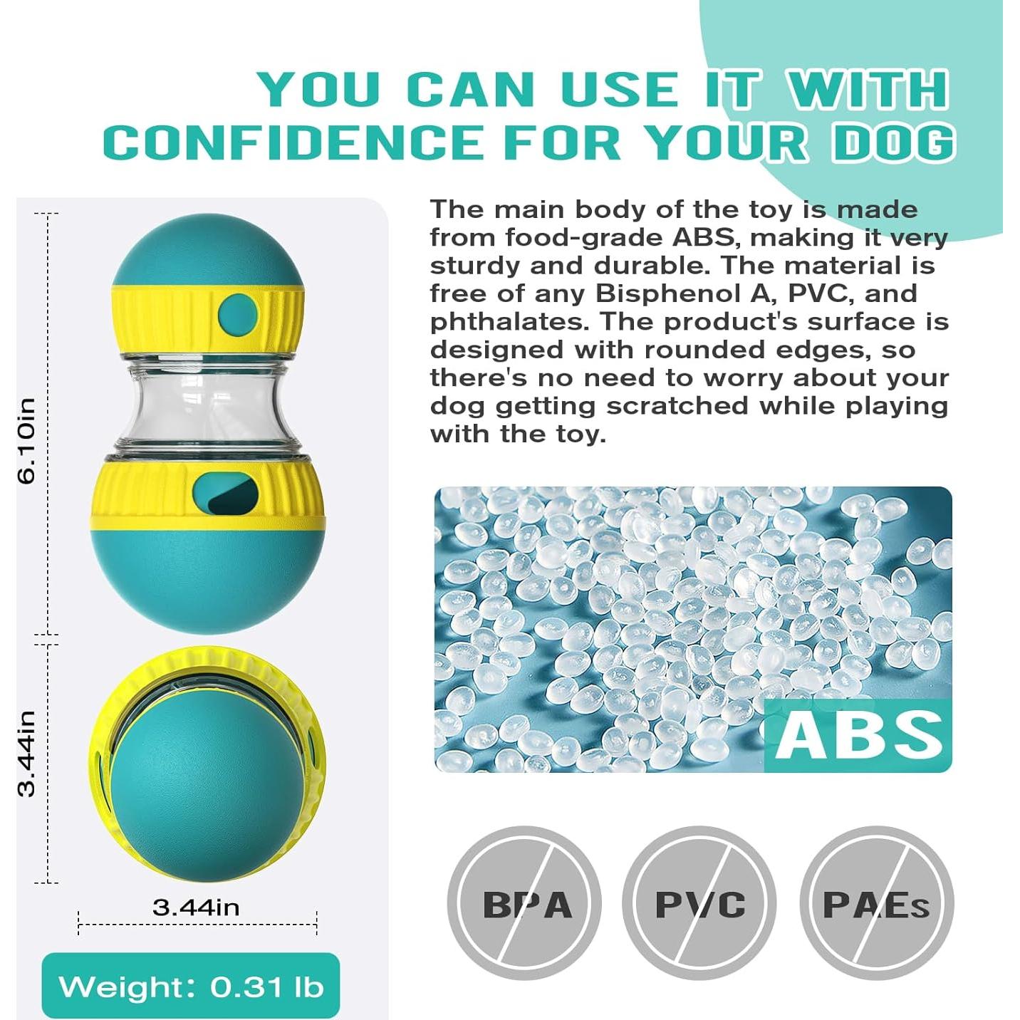 Juguete de Rompecabezas para Perros YXX-TECH Azul 8.74cm