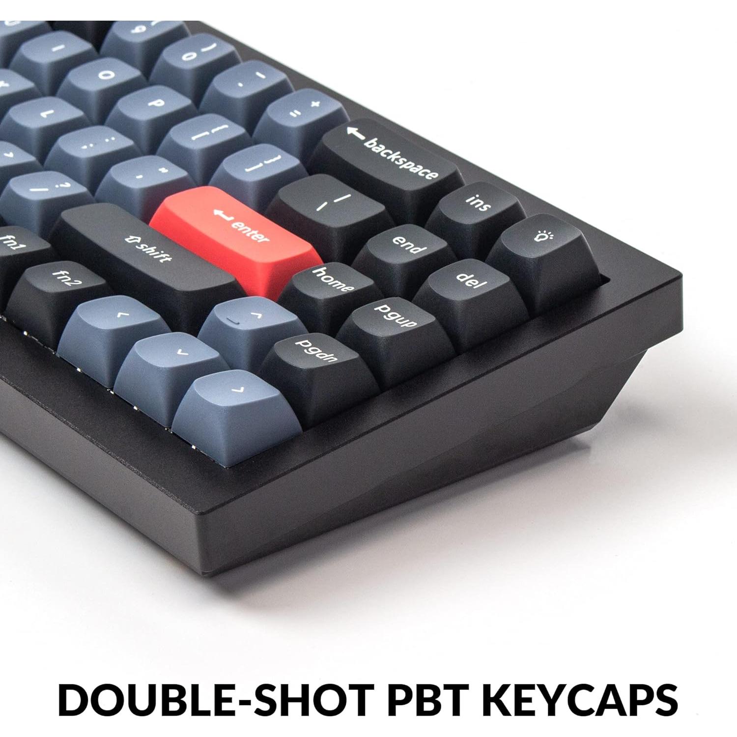 Teclado Mecánico Keychron Q7 70% Personalizable Aluminio Negro